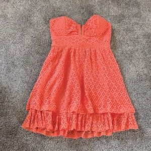 Coral Sun Dress